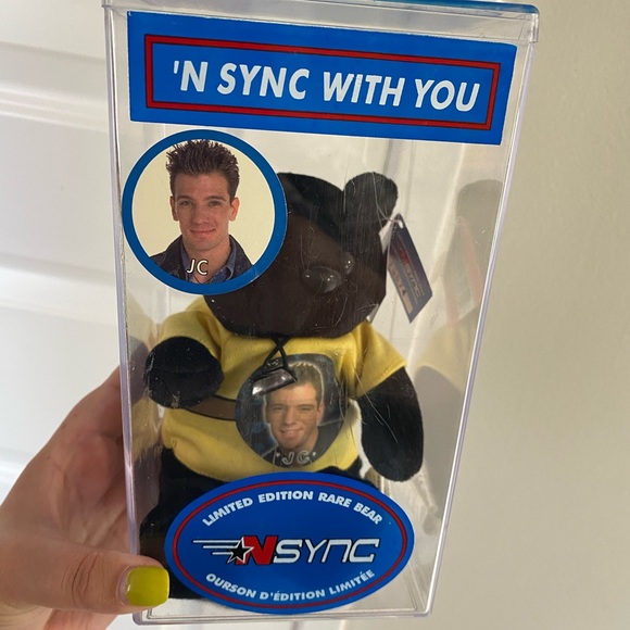 NSYNC 2000 Rare Bear Limited Edition collectible JC y2k - Picture 8 of 9